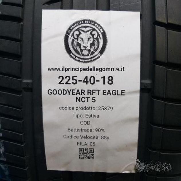 2 gomme 225 40 18 goodyear rft a25879 - Foto 2