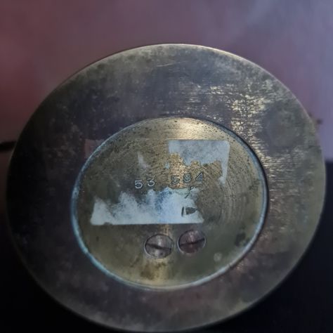 Orologio da tavolo movimento   IM HOF carica manuale 8 giorni  marchio  St Morit - Foto 3
