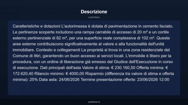 Immobile in asta di 102 m², box auto in vendita a Ittiri - Foto 5