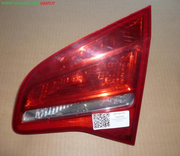 FANALE POST. PARTE INT. D.  Parti elettriche  Fanaleria  Fanali  Fanale post. sx. OPEL - MERIVA B - 01-06-2010 - 01-02-2018
