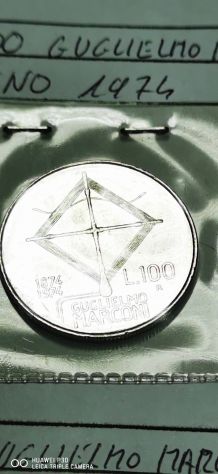 100 LIRE GUGLIELMO MARCONI ANNO 1974 - Foto 3