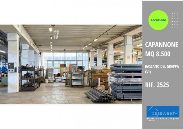 2525 - Capannone 8.500 MQ a Bassano del Grappa (VI) Rif. 2525 - Foto 3