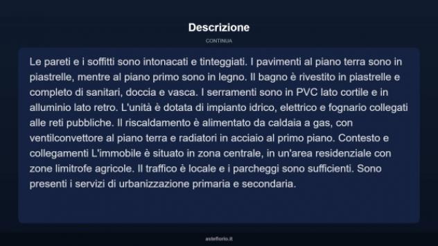 Immobile in asta di 145 m² con più di 5 locali e box auto in vendita a Lestizza - Foto 16