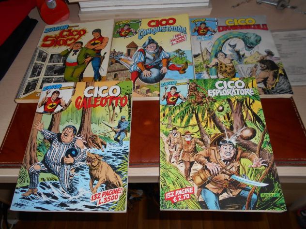 5 Fumetti di "Cico"