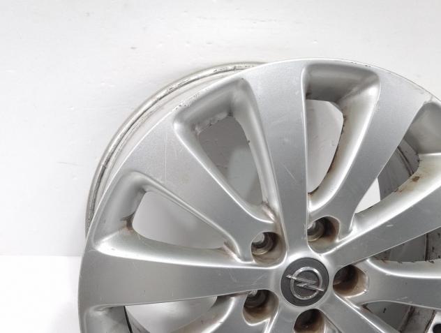 CERCHIO IN LEGA OPEL Astra J 13276346 (09) - Foto 2