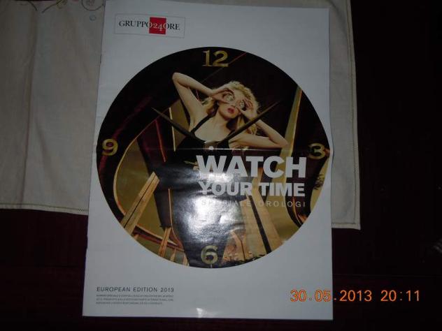 WATCH YOUR TIME rivista orologi cartier, ecc - Foto 2