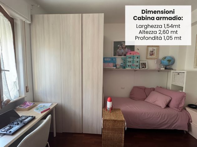 Cameretta come nuova 2 letti singoli e cabina armadio - Foto 4