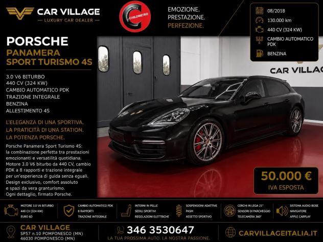 Porsche Panamera 2.9 4S Sport Turismo