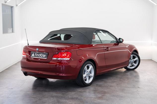 BMW Serie 1 Bmw 118 i 143cv Cabrio Attiva *Restyling*Sedili riscaldati*Interni Pelle "boston"/korall-rot*Frangivento*PDC* - Foto 4