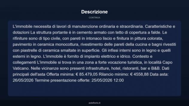 Immobile in asta di 77 m² in vendita a Ricadi - Foto 4