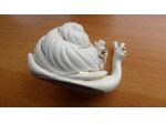 PORCELLANA CAPODIMONTE A FORMA DI LUMACA -