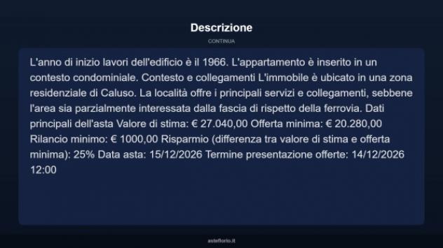 Immobile in asta di 104 m² in vendita a Caluso - Foto 9