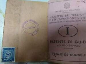 Vecchia patente guida anni 60 scaduta - Foto 3
