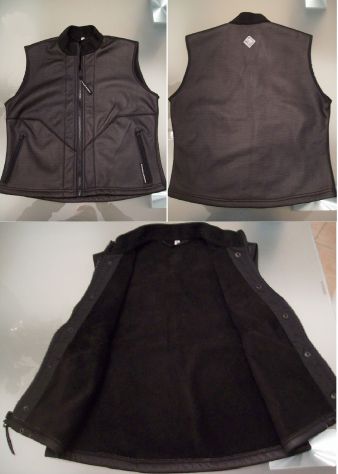 Giubbotto Smanicato Gilet pile inter giacca Tucano