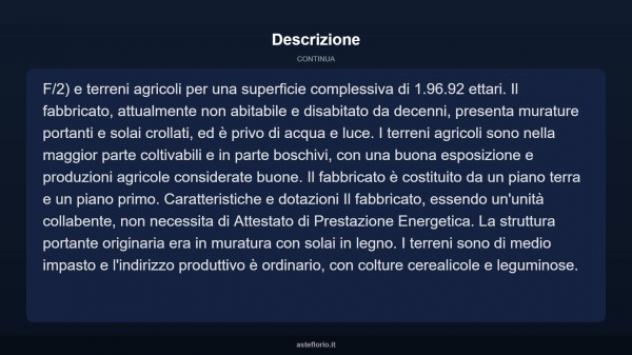 Immobile in asta di 197 m² in vendita a Mercatino Conca - Foto 4