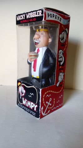 Poldo Wimpy Wacky Wobbler Bobble Head Braccio di Ferro - Foto 4