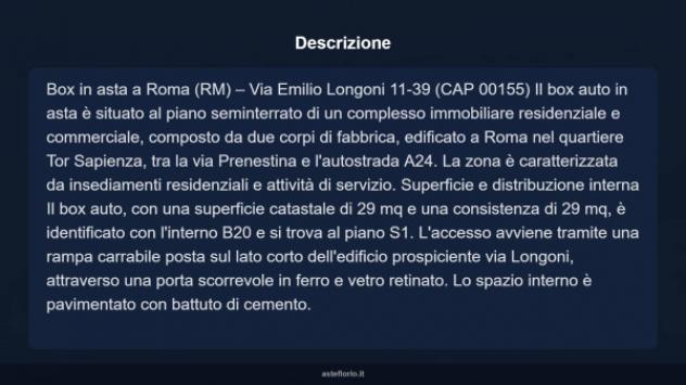 Immobile in asta di 29 m² in vendita a Roma - Foto 6