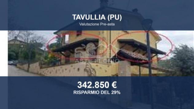 Immobile in asta di 326 m² con più di 5 locali e box auto doppio in vendita a Tavullia