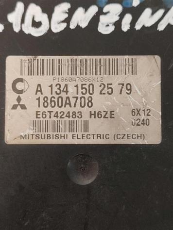 CENTRALINA MOTORE MITSUBISHI Colt CZ3 A1341502579 1860A708 3A91 benzina 1124 (0508) - Foto 2