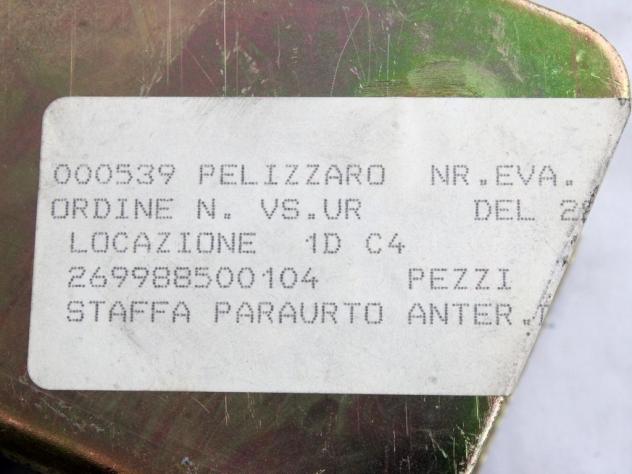 269988500104 STAFFA SUPPORTO PARAURTI ANTERIORE DESTRA TATA SAFARI (2007) RICAMBIO NUOVO - Foto 4