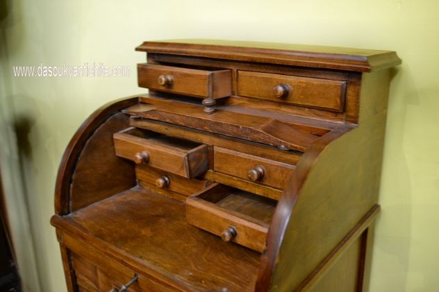 schedario classificatore a serrandina con piano di scrittura a rullo - Foto 9