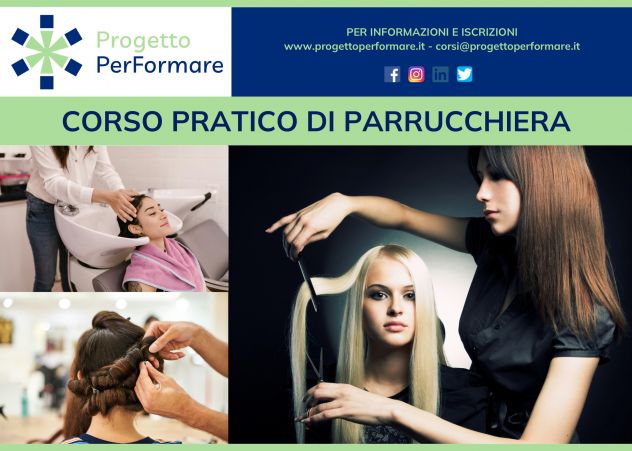 Corso pratico di parrucchiera a Verona