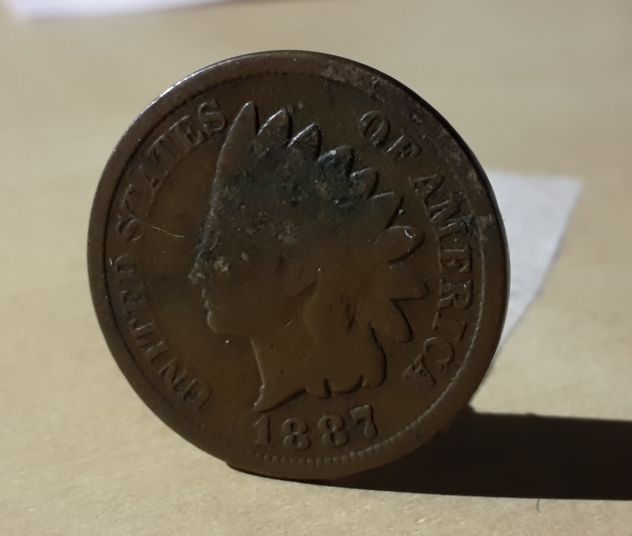 United States of America, ONE CENT. 1887. - Foto 5