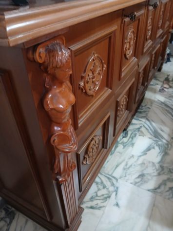 Buffet classico in noce massello - Foto 2