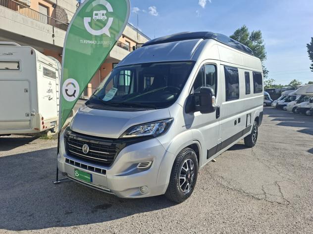 VAN CAMPER PURO ETRUSCO DUCATO LETTO SOFFIETTO CLIMATIZZATORE LETTO POSTERIORE CAMPEGGIO USATI GENERALI 1719 - Foto 2