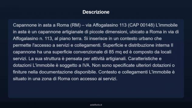 Immobile in asta di 85 m² in vendita a Roma - Foto 4