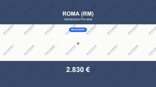 Immobile in asta di 7 m² in vendita a Roma