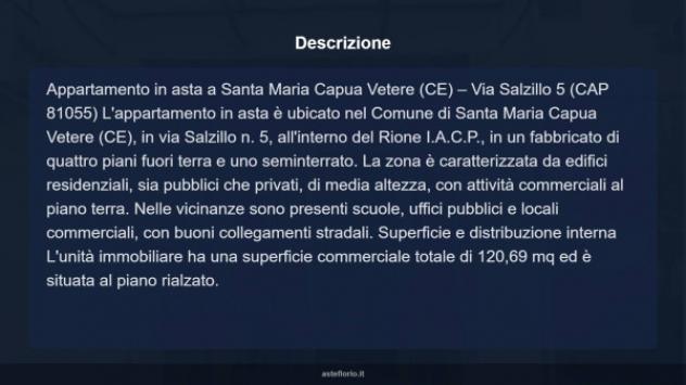 Immobile in asta di 120 m² con più di 5 locali in vendita a Santa Maria Capua Vetere - Foto 8