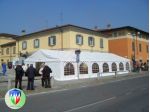 Tendoni per eventi Pubblici Gazebo  7 x 15 x 3,3 mt. pvc ignifugo 550 a Pontida