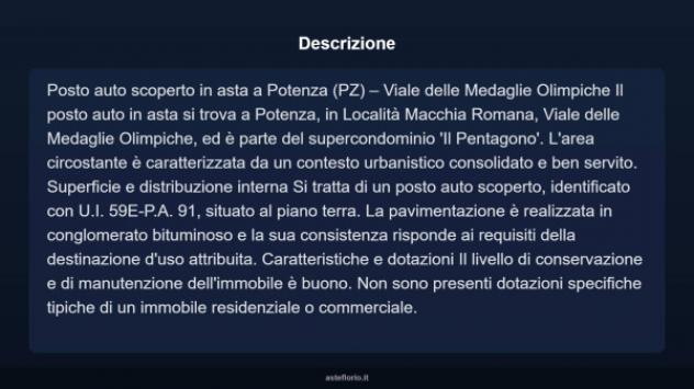 Immobile in asta di 15 m² in vendita a Potenza - Foto 3