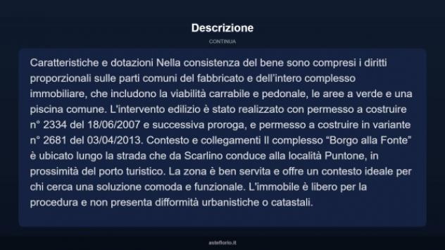 Immobile in asta di 13 m² in vendita a Scarlino - Foto 9