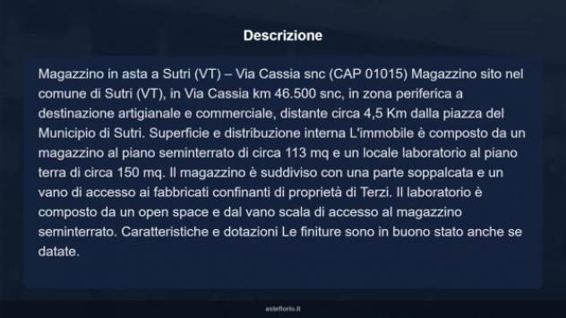 Immobile in asta di 118 m² in vendita a Sutri - Foto 10