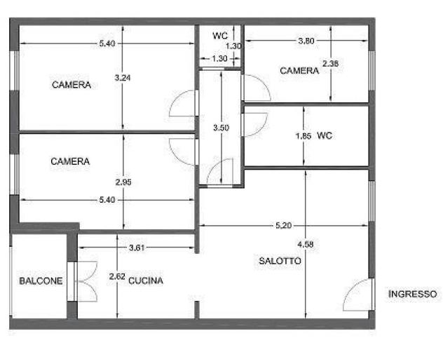 Appartamento in vendita a Viareggio 100 mq Rif: 1427843 - Foto 8