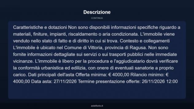 Immobile in asta di 70 m² in vendita a Vittoria - Foto 3