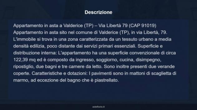 Immobile in asta di 122 m² con più di 5 locali in vendita a Valderice - Foto 13