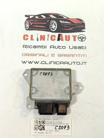 CENTRALINA AIRBAG JAGUAR XF Serie 8X23-14D374-AE 7G (0811) - Foto 3