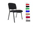 Sedia da Ufficio per Conferenza TESSUTO NERO Ergonomica Convegni Chiesa Scuola