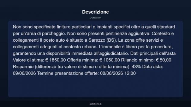 Immobile in asta di 15 m² in vendita a Sarezzo - Foto 10
