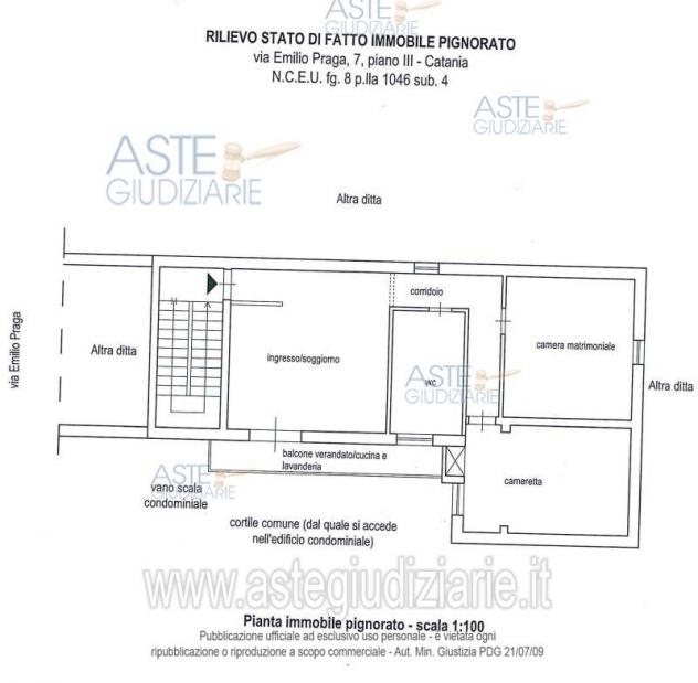 IMMOBILI-IMMOBILE RESIDENZIALE-VIA EMILIO PRAGA N.7 - Foto 10