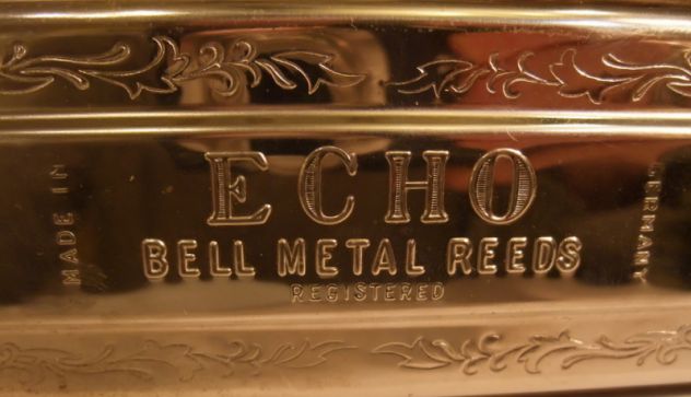 Harmonica M. HOHNER The ECHO HARP Made in Germany 57/120 M, NUOVA. - Foto 8