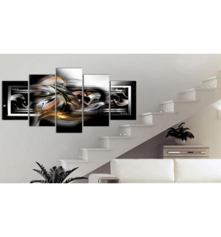 Quadro Stravagante Beige Cm.100x50 E 200x100 ARREDALACASA - Foto 2