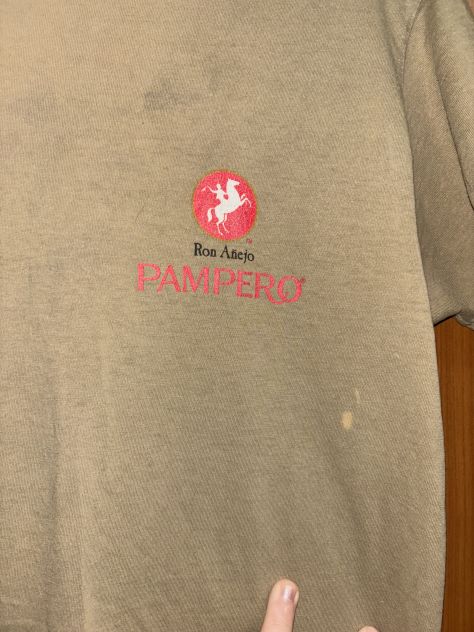 T SHIRT/MAGLIETTA A MEZZE MANICHE PAMPERO RUM FUORI PRODUZIONE ANNI 2000”FRUIT - Foto 8