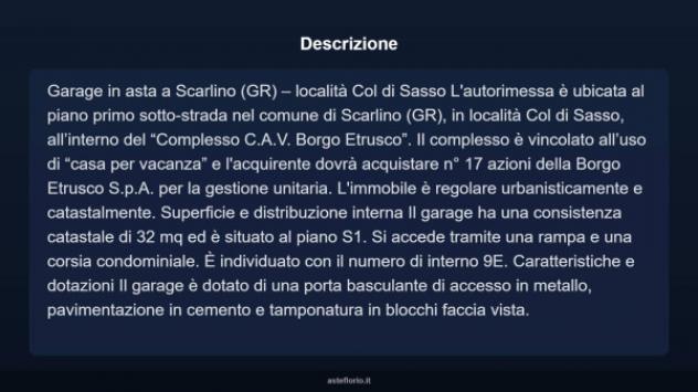 Immobile in asta di 32 m² in vendita a Scarlino - Foto 4