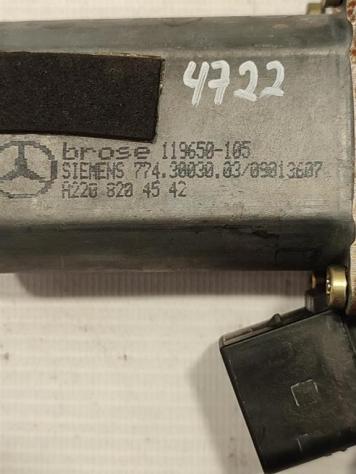 MOTORINO ALZAVETRO ANTERIORE DESTRA MERCEDES Classe C Sport Coupé W203 A2208204542 119650-105 (0008) - Foto 3