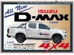 Adesivi D-MAX per fuoristrada Pick-up ISUZU - 2012