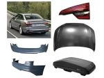 Audi A4 frontale radiatore fanale ossatura freni cerchi specchietto 2020-2025